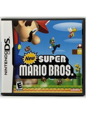 New Super Mario Bros (Nintendo DS) CIB Complete W/ Manual